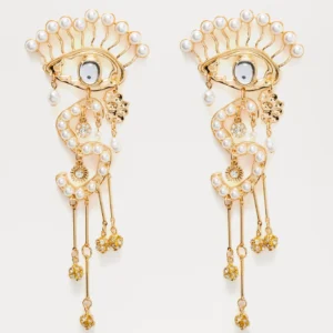 XL Eyes Statement Earrings