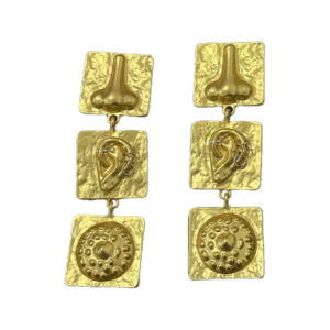 Nose & Ears Statement Earrings