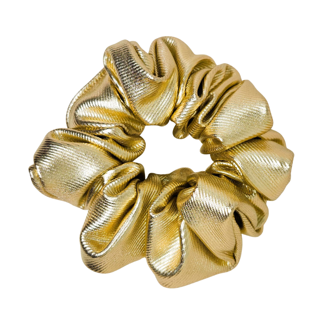 Metallic Scrunchies