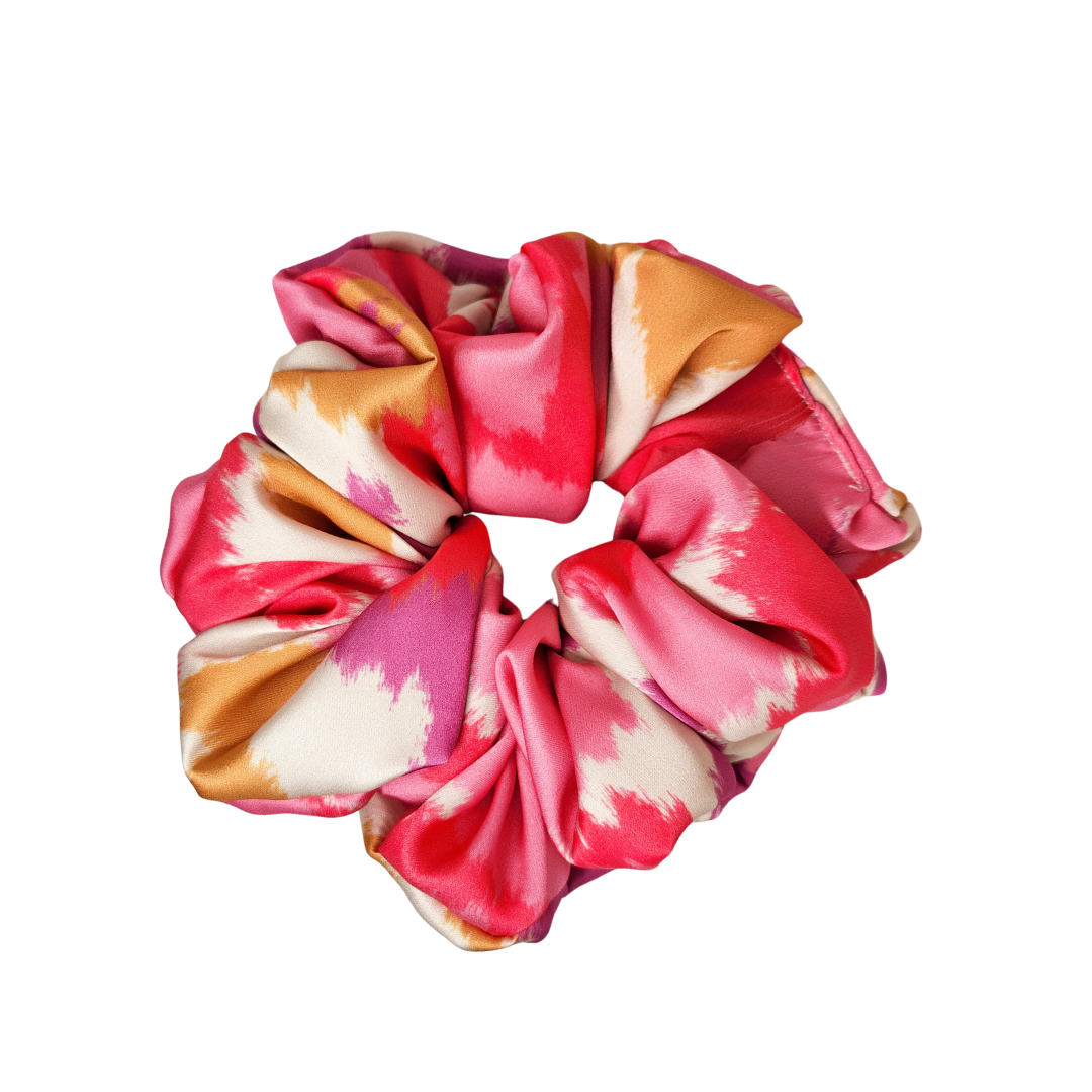 XL Stained Blossom Scrunchie