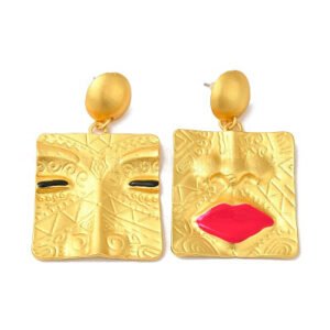 Extravagant Face Statement Earrings