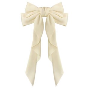 Beige Hairbow