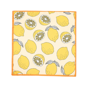 Pañuelo con Estampado de Limones