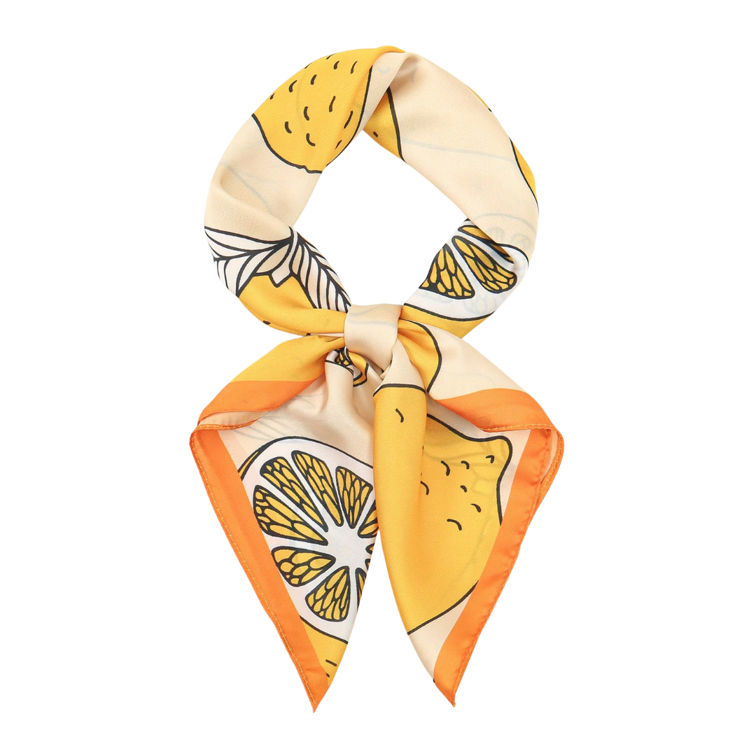 Pañuelo con Estampado de Limones - Imagen 2