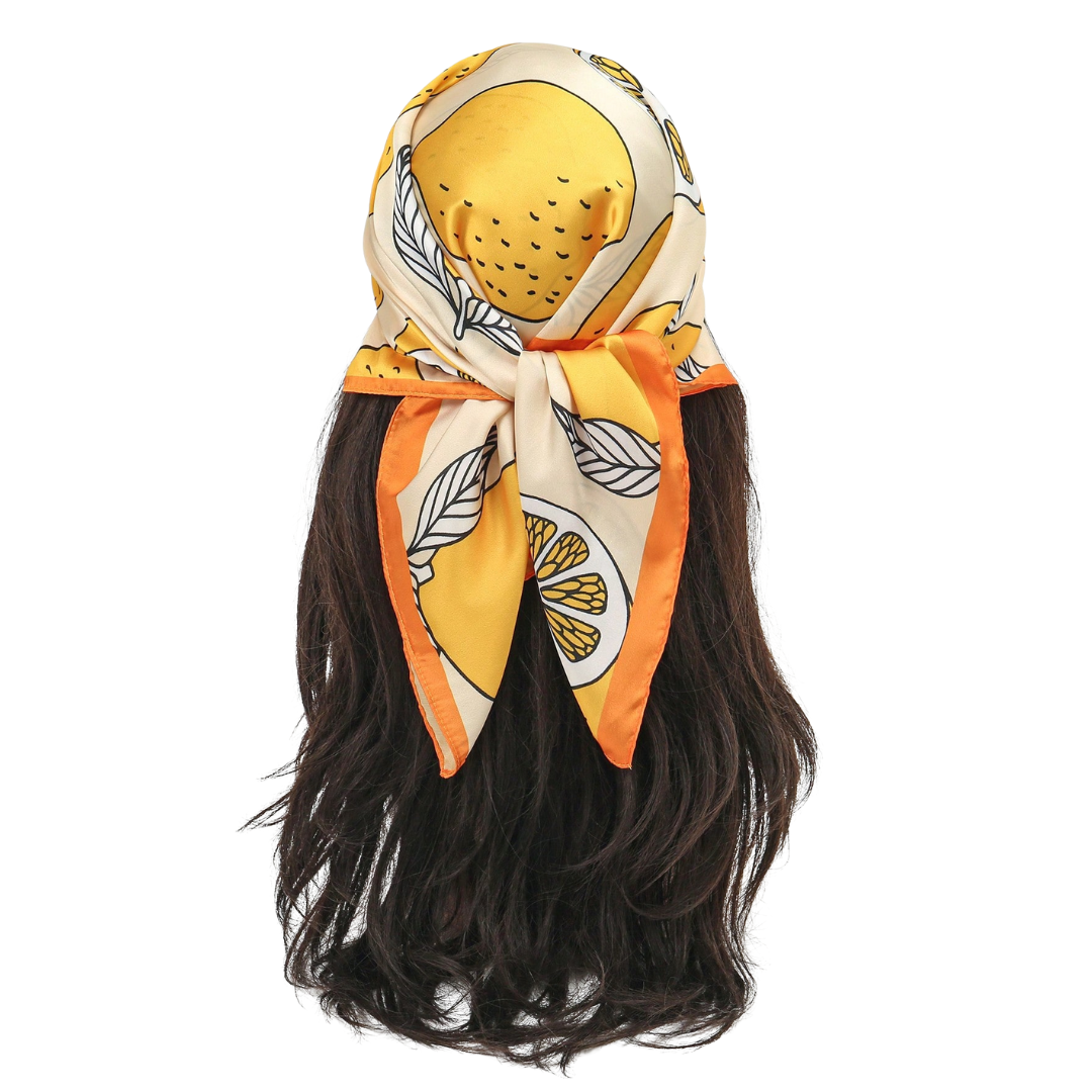 Pañuelo con Estampado de Limones - Imagen 3