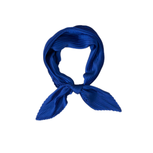 Pañuelo Plissé Azul