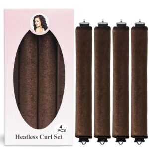 Heatless Hair Curler 4 set