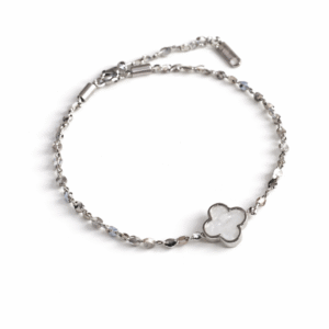 Ivory Clover Bracelet