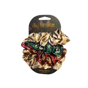 Kitsch x Harry Potter Satin Scrunchies Set