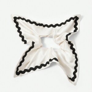 XL White Scrunchie