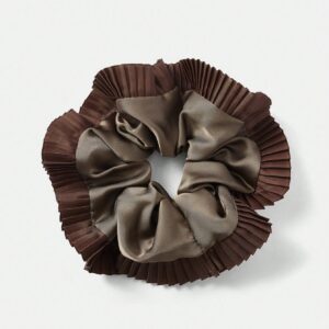 XL Brown Scrunchie