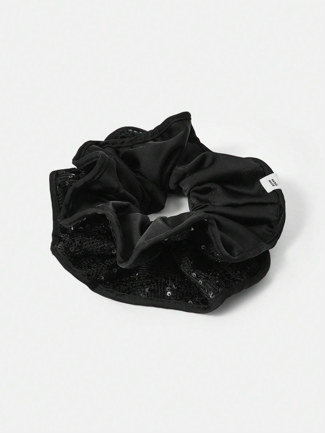 XL Black Scrunchie - Imagen 4