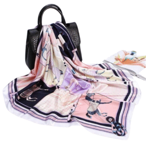 Pañuelo Estampado de Caballos