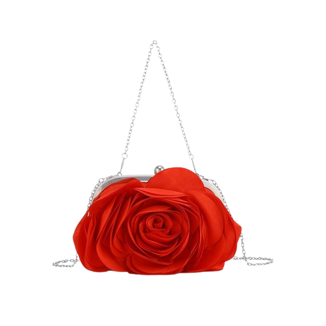 Red Flower Bag