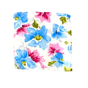 Pañuelo con estampado de flores
