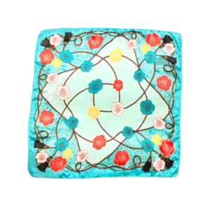Pañuelo con Estampado de Flores