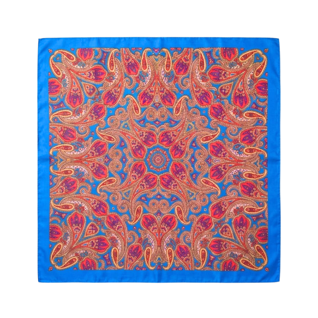 Pañuelo Vintage Azul
