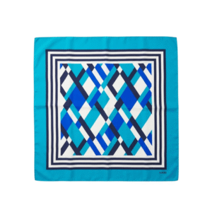Pañuelo Azul Estampado