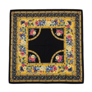 Pañuelo Bill Blass Silk - Mustard Floral