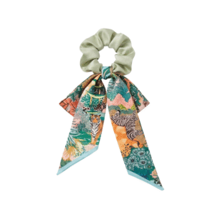 Silk Scarf Scrunchie
