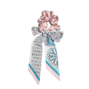Silk Scarf Scrunchie