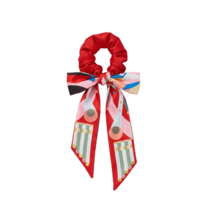 Silk Scarf Scrunchie