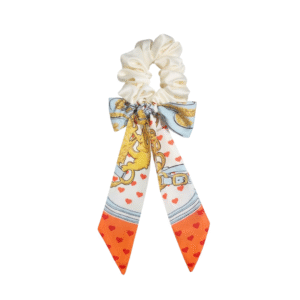 Silk Scarf Scrunchie