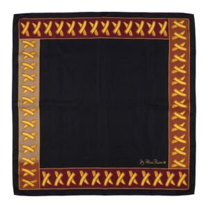 Pañuelo Paloma Picasso Seda Italiana - X Ribbon Frame